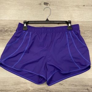 ATHLETA Purple Running Workout Shorts Size: M